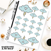 Storm Clouds #037 || Decorative Icons